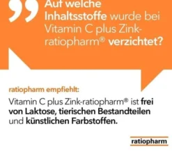 Vitamin C Plus Zink-Ratiopharm 20 Brausetabletten