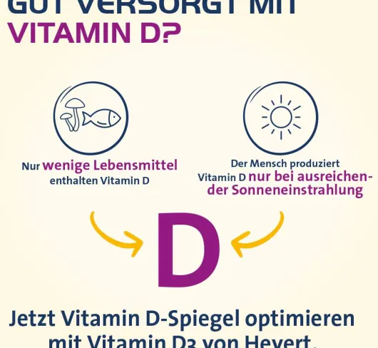 Vitamin D3 Hevert 4.000 I.E. 30 Tabletten