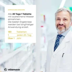 Vitamin D3 20.000 I.E. Depot Hochdosiert 180 Tabletten