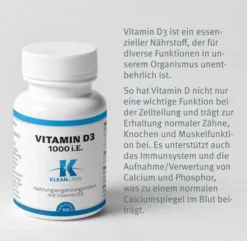 Vitamin D 1000 I.E. 100 Tabletten