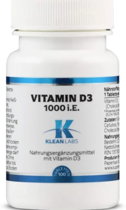 Vitamin D 1000 I.E. 100 Tabletten