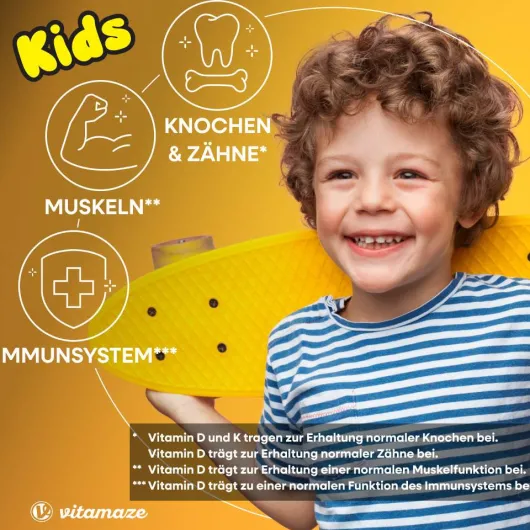Vitamin D3 K2 500 I.E. Kinder Tropfen 10 ml