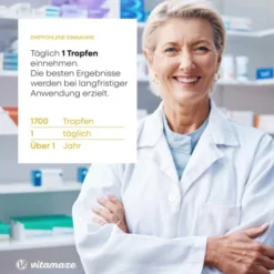 Vitamin D3 K2 1000 I.E. Tropfen Hochdosiert 50ml