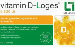Vitamin D-Loges 5.600 I.E. 15 Kautabletten