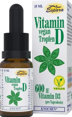 Vitamin D Tropfen Vegan 15 ml Tropfen