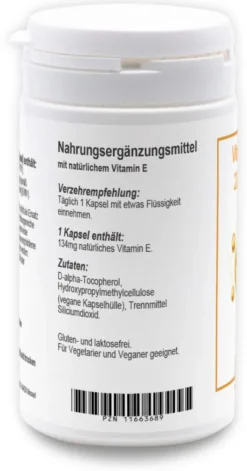 Vitamin E Allpharm Premium 200 I.E 60 Kapseln