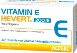 Vitamin E Hevert 200 I.E. 100 Weichkapseln