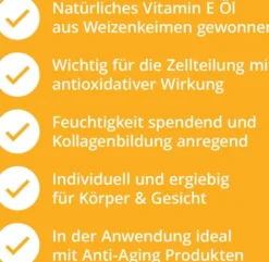 Vitamin E Öl Tocopherol Natürlich 50 ml