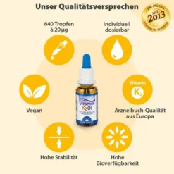 Vitamin K2 Öl Dr.Jacob s Tropfen