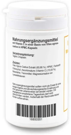 VitexVital Mönchspfeffer + C Allpharm 60 Kapseln
