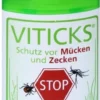 Viticks Schutz Vor Mücken und Zecken 100 ml Sprühflasche