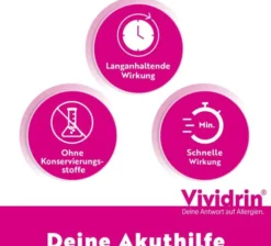 Vividrin Azelastin EDO 0,5 mg pro ml 20 x 0,6 ml Augentropfen