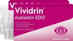 Vividrin Azelastin EDO 0,5 mg pro ml 2 x 20 x 0,6 ml Augentropfen