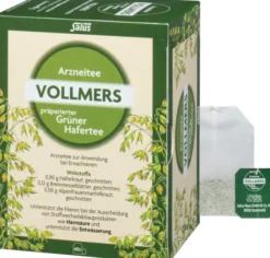 Vollmers präparierter grüner Hafertee 40 Filterbeutel