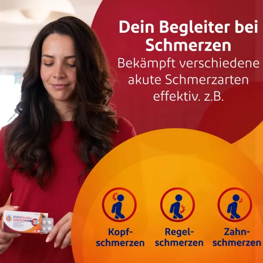VoltaDexibu Schmerztabletten 200 mg 10 Filmtabletten
