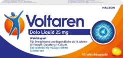 Voltaren Dolo Liquid 25 mg 10 Kapseln