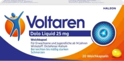 Voltaren Dolo Liquid 25 mg 20 Kapseln