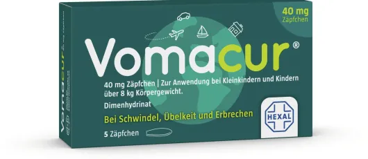 Vomacur 40 5 Zäpfchen
