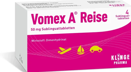 Vomex A Reise 50 mg Sublingualtabletten