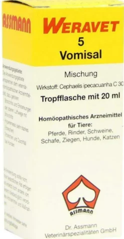 Vomisal 5 vet. 20 ml Tropfen