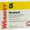Vomisal 5 vet. 10 X 2 ml Ampullen