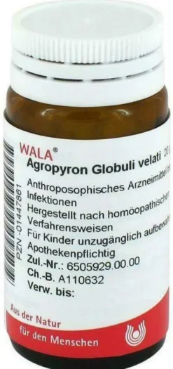 Wala Agropyron 20 G Globuli Velati