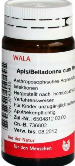 Wala Apis Belladonna Cum Mercurio 20 G Globuli