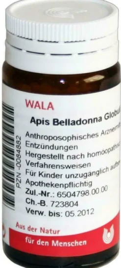 Wala Apis Belladonna Globuli Velati 20 G