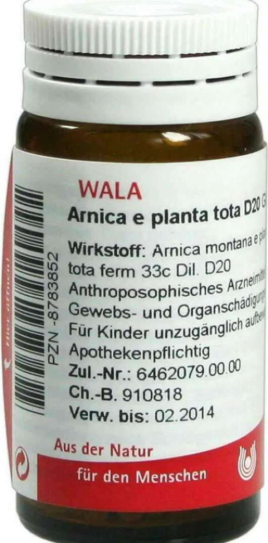 Wala Arnica E Planta Tota D20 20 G Globuli