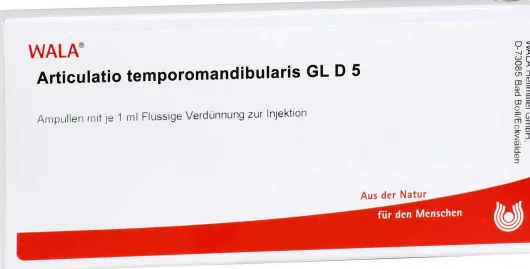Wala Articulatio Temporomandibularis Gl D5 10 X 1 ml Ampullen