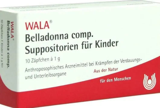 Wala Belladonna Comp. 10 X 1 G Kindersuppositorien
