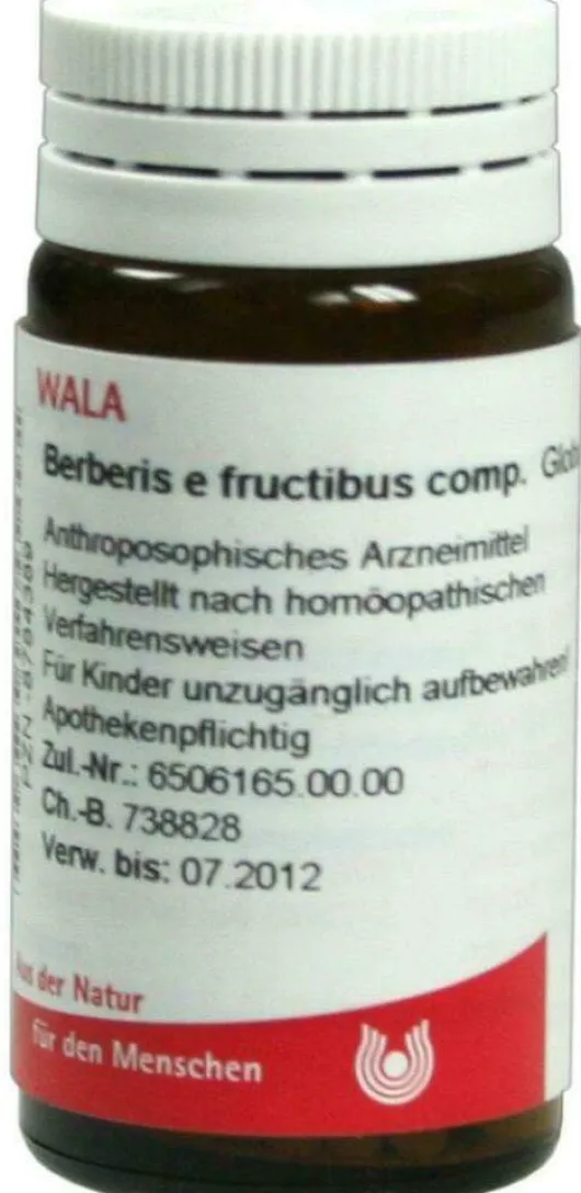 Wala Berberis E Fructibus Comp. 20 G Globuli