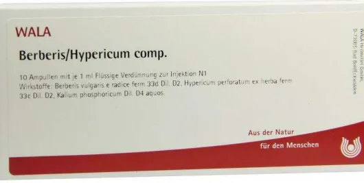 Wala Berberis Hypericum Comp. 10 X 1 ml Ampullen