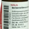 Wala Berberis Uterus Comp. 20 G Globuli