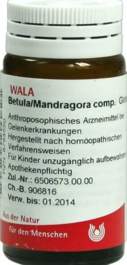 Wala Betula Mandragora Comp. 20 G Globuli