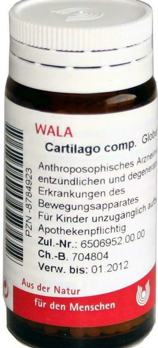 Wala Cartilago Comp. 20 G Globuli