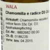 Wala Chamomilla E Radice D3 20 G Globuli