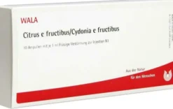 Wala Citrus E Fructibus Cydonia E Fructibus 10 X 1 ml Ampullen