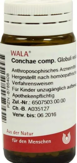Wala Conchae Comp. 20 G Globuli