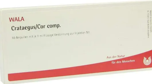 Wala Crataegus Cor Comp. 10 X 1 ml Ampullen