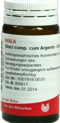 Wala Disci Comp. Cum. Argento 20 G Globuli