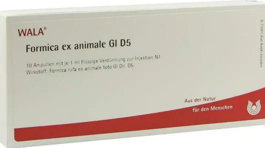 Wala Formica Ex Animale Gl D5 10 X 1 ml Ampullen