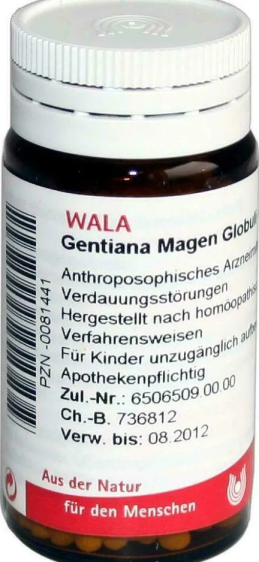 Wala Gentiana Magen 20 G Globuli Velati