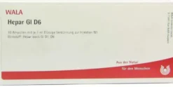 Wala Hepar Gl D6 10 X 1 ml Ampullen