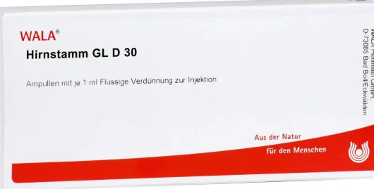 Wala Hirnstamm Gl D30 10 X 1 ml Ampullen