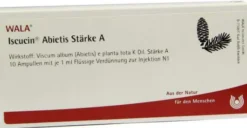 Wala Iscucin Abietis Stärke A 10 X 1 ml Ampullen
