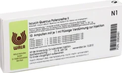 Wala Iscucin Quercus Potenzreihe II 10 X 1 ml Ampullen