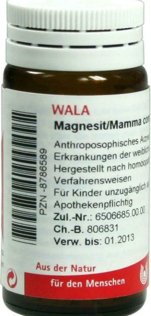 Wala Magnesit Mamma Comp. 20 G Globuli