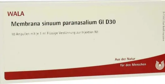 Wala Membrana Sinuum Paranasalium Gl D30 10 X 1 ml Ampullen