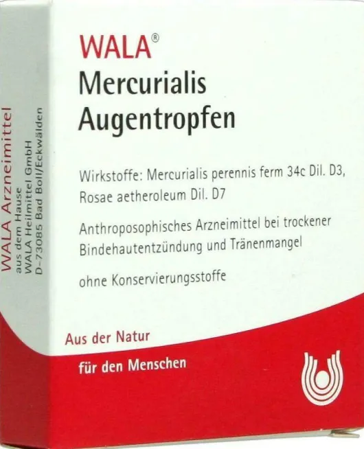 Wala Mercurialis 5 X 0,5 ml Augentropfen